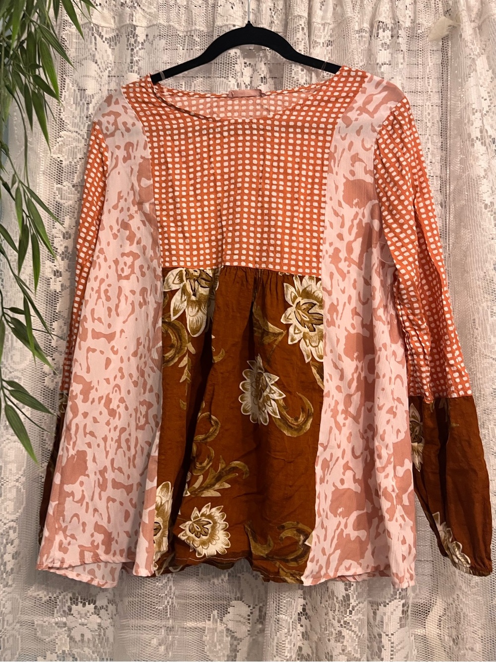Women’s Patchwork Boutique Blouse